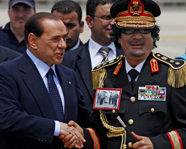 2 o 3 cose sulla visita di Gheddafi in Italia