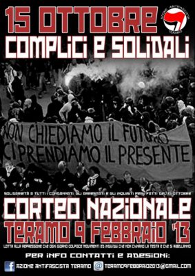 Teramo: corteo nazionale