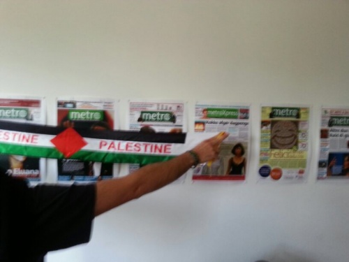 Free Press? Free Palestine!