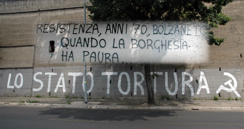 26 giugno, giornata contro la tortura… dicono i muri
