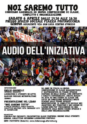 Audio dell’iniziativa