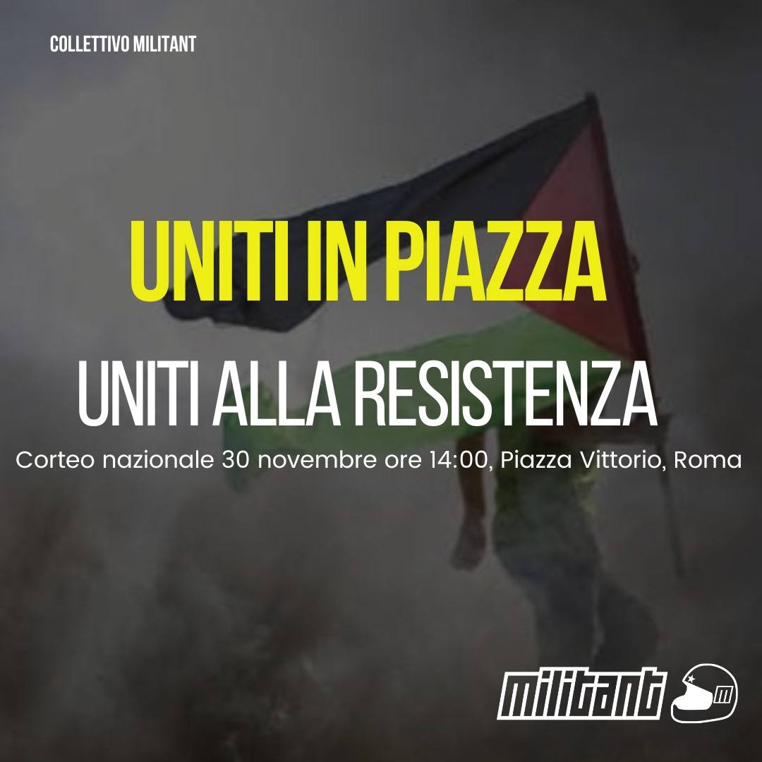 Uniti in piazza, uniti alla Resistenza